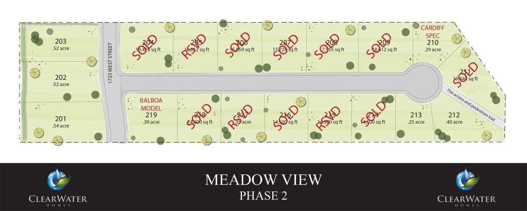 Meadow View Site Plan CWH