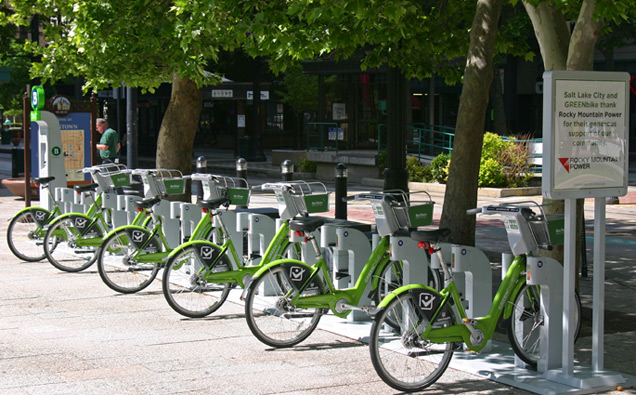 Salt Lake City GREENbike Stations