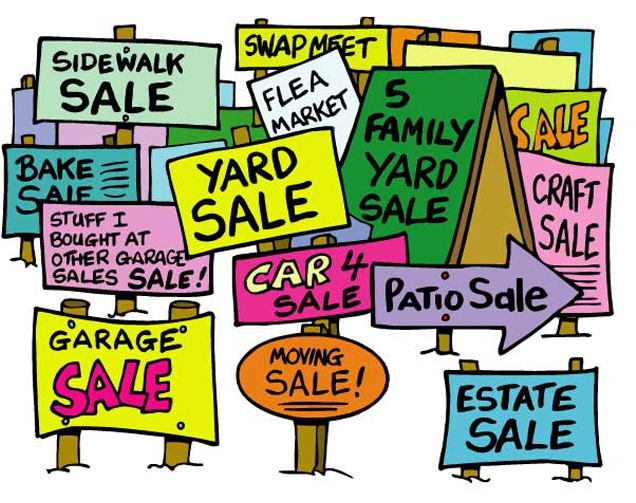 Garage Sale Signs